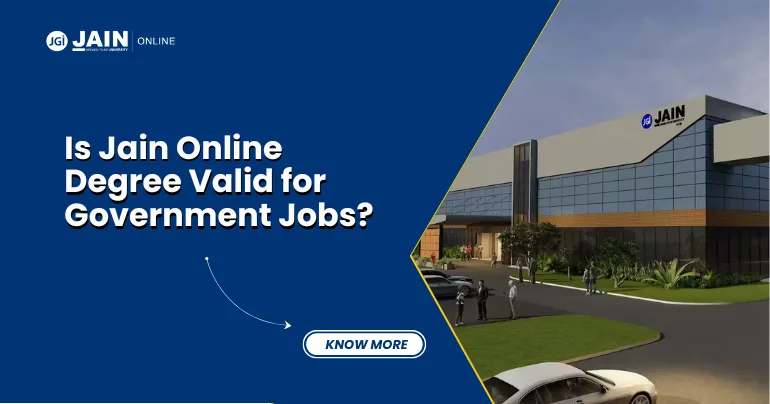 Jain Online Degree Valid for Government Jobs