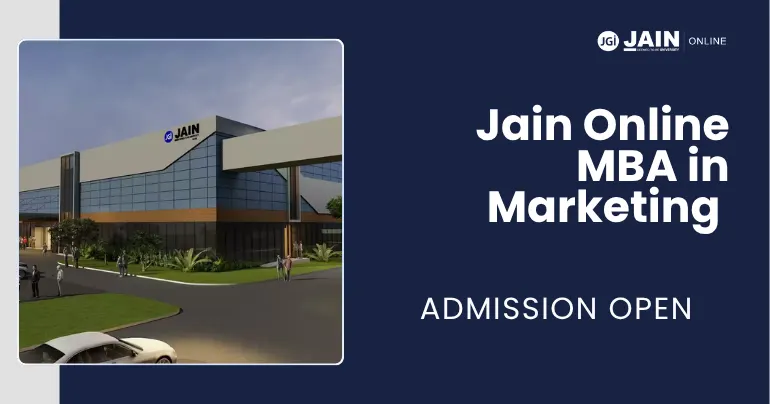 Jain Online MBA in Marketing