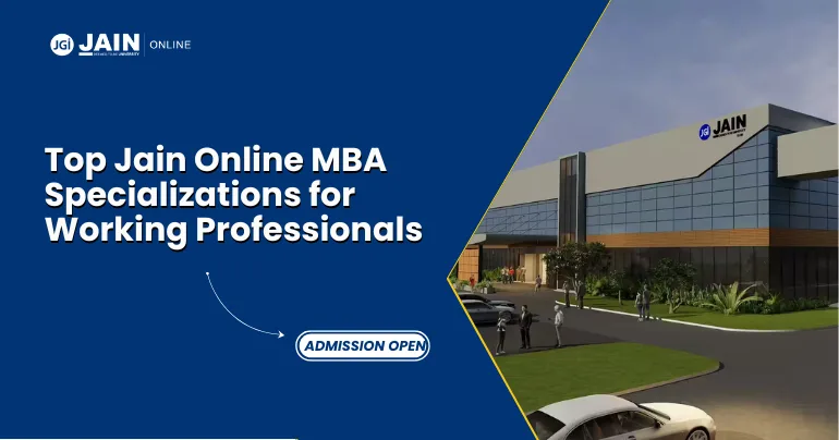 Jain Online MBA Specializations